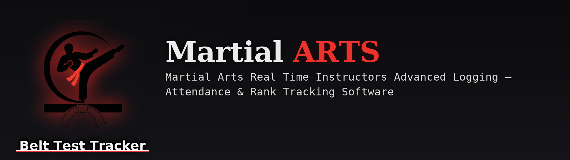 Impact Martial Arts Belt Tracker
